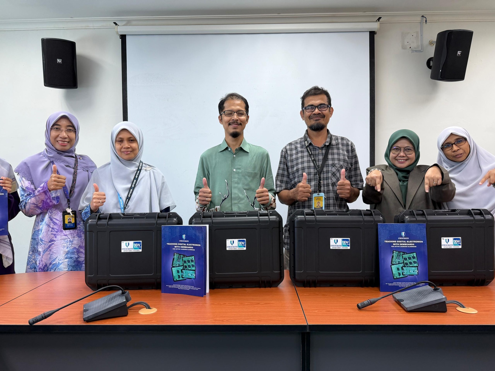 DEWBoard© Classroom Package Handover Ceremony